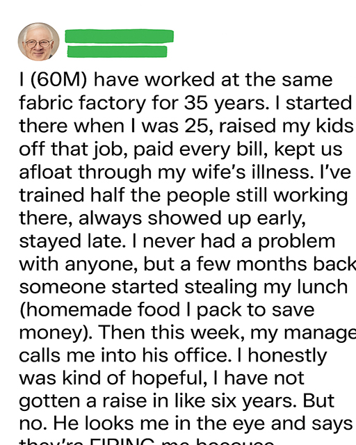 After 35 years of loyalty and sacrifice, I thought i’d retire with honor—instead, I was fired in a way that left me completely shattered