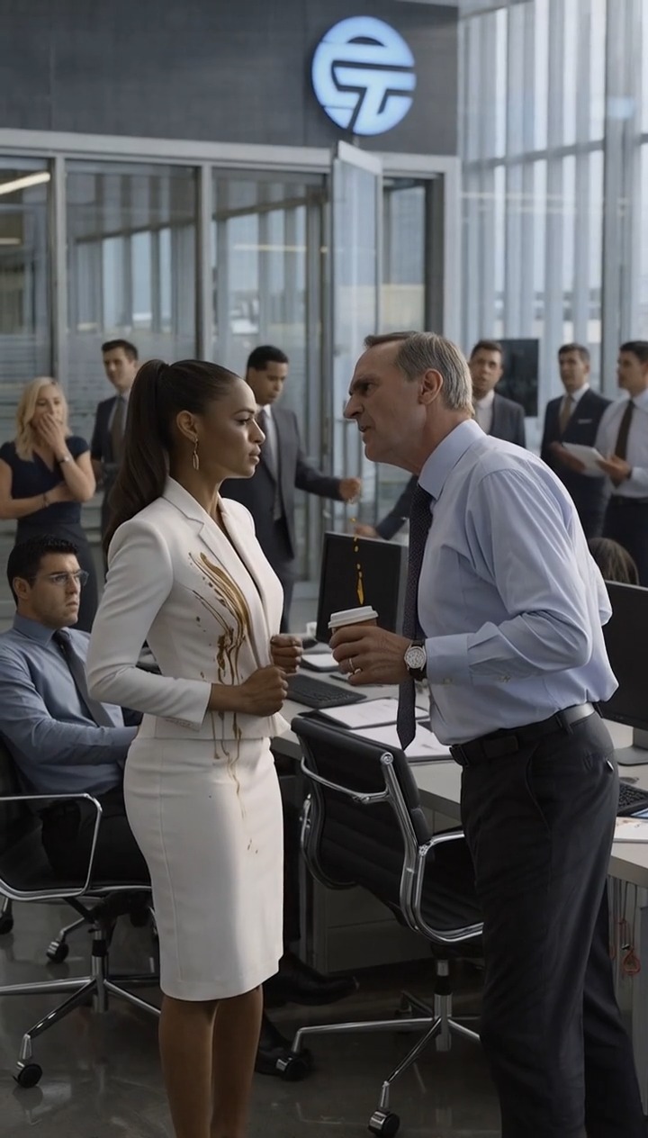 Manager Spilled Coffee on Her in Front of the Entire Office and Disrespected Her — But Just Moments Later, the Company Took an Action No One Expected