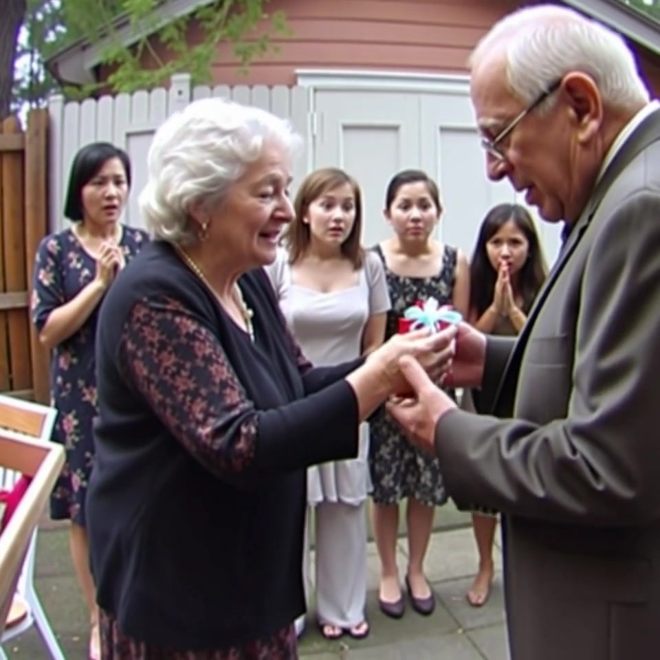 On my 73rd birthday, my husband brought a woman and two children and said in