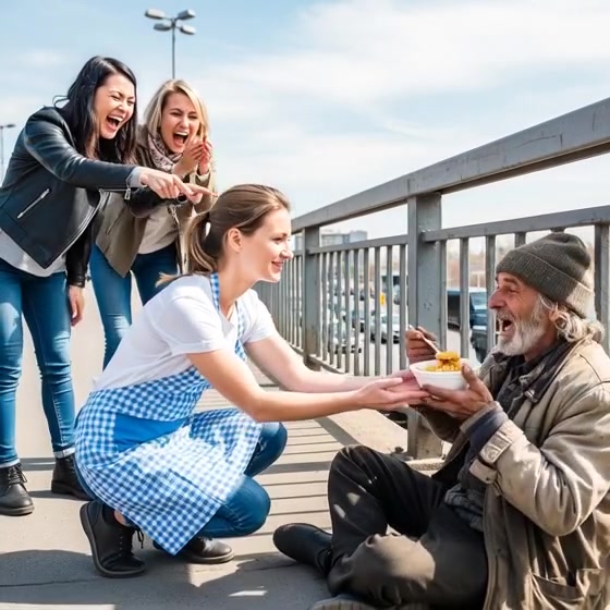 Një miliarder i vjetër u maskua si lypës i varfër për të gjetur një grua që mund ta donte të birin për atë që ishte në të vërtetë, jo për pasurinë e tij.