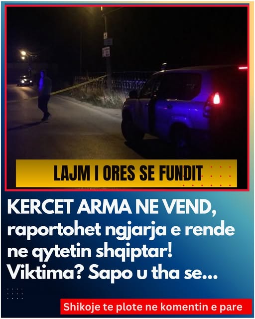 Qëllohet me drejt një automjeti në qytetin shqiptar