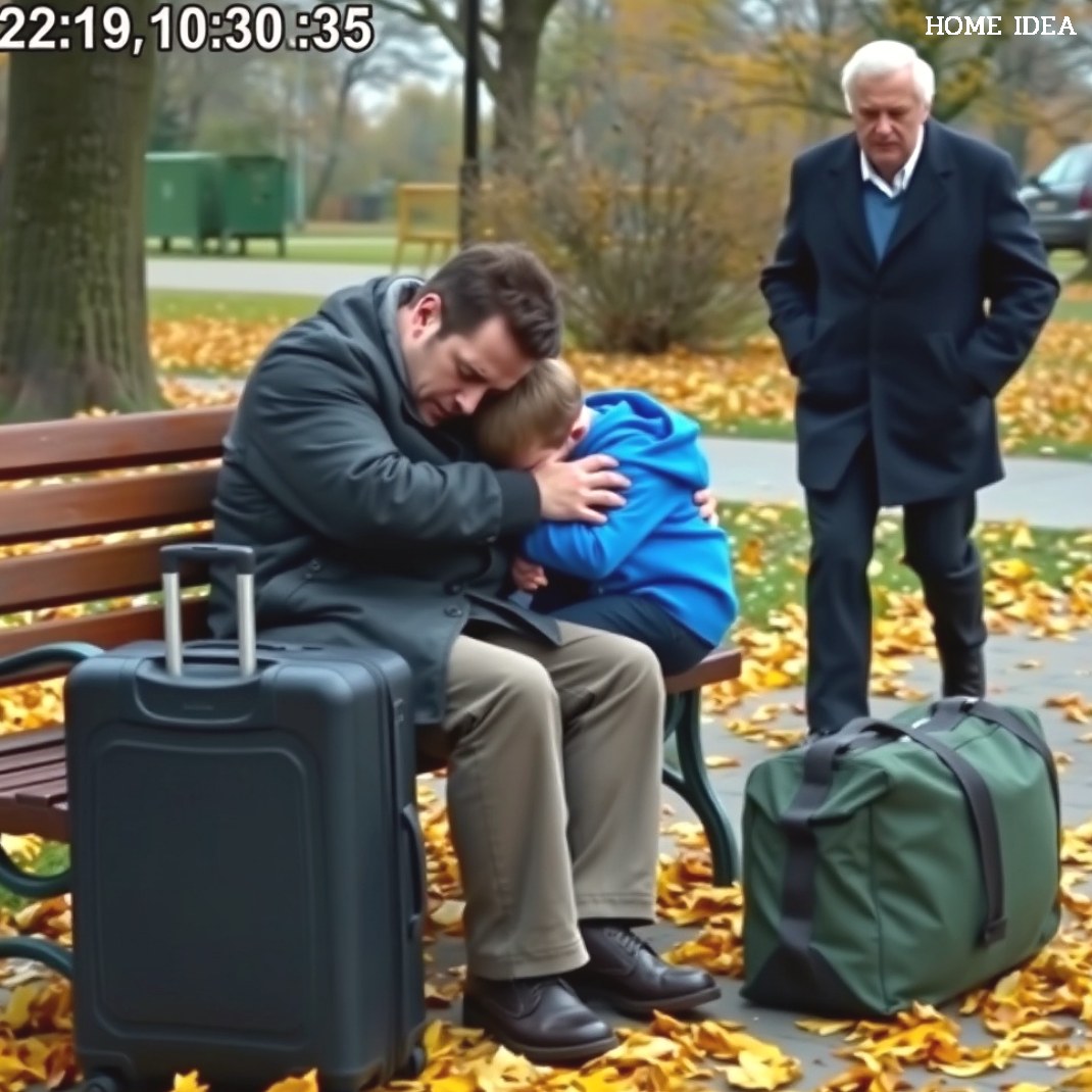 Bryant Park, middle of the afternoon, office crowd all around, and my son sitting on a bench like a man who’d been emptied out.