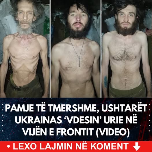 Pamje të tmershme, ushtarët ukrainas ‘vdesin’ urie në vijën e frontit (VIDEO)