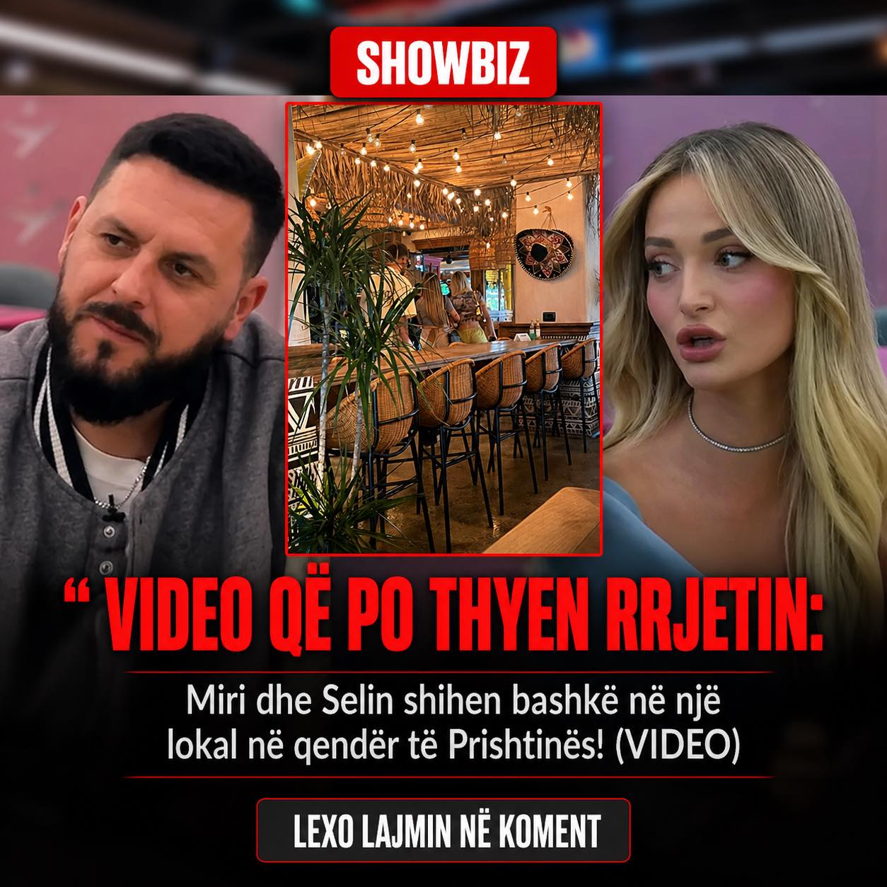 VIDEO QË PO THYEN RRJETIN: Miri dhe Selin shihen bashkë në një lokal në qendër të Prishtinës! (VIDEO)