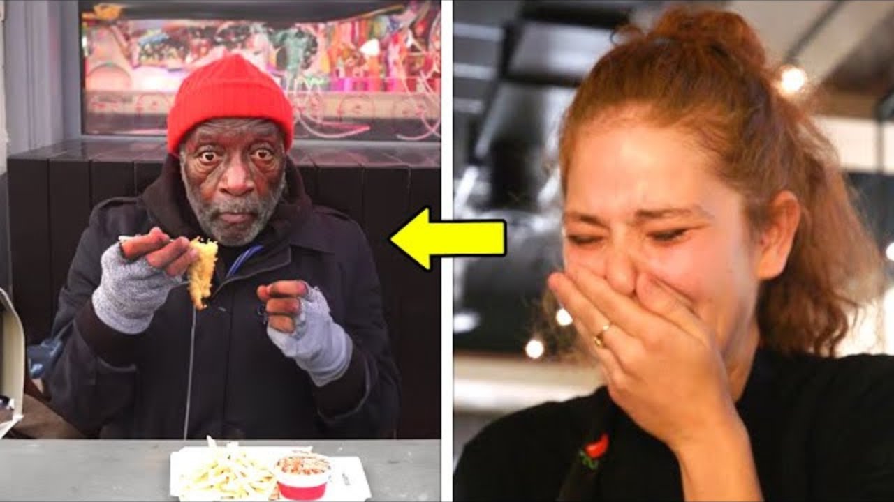 Kamarierja ushqeu një të pastrehë. Ajo u trondit kur zbuloi se kush ishte në të vërtetë ai person! (VIDEO)