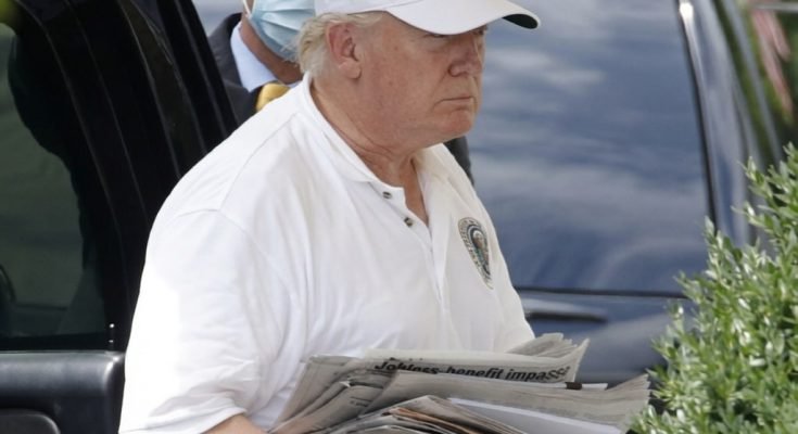 Why a Brief Trump Sighting Became a Viral Mystery-