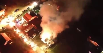 Large City Fire Prompts Evacuations and Road Closures