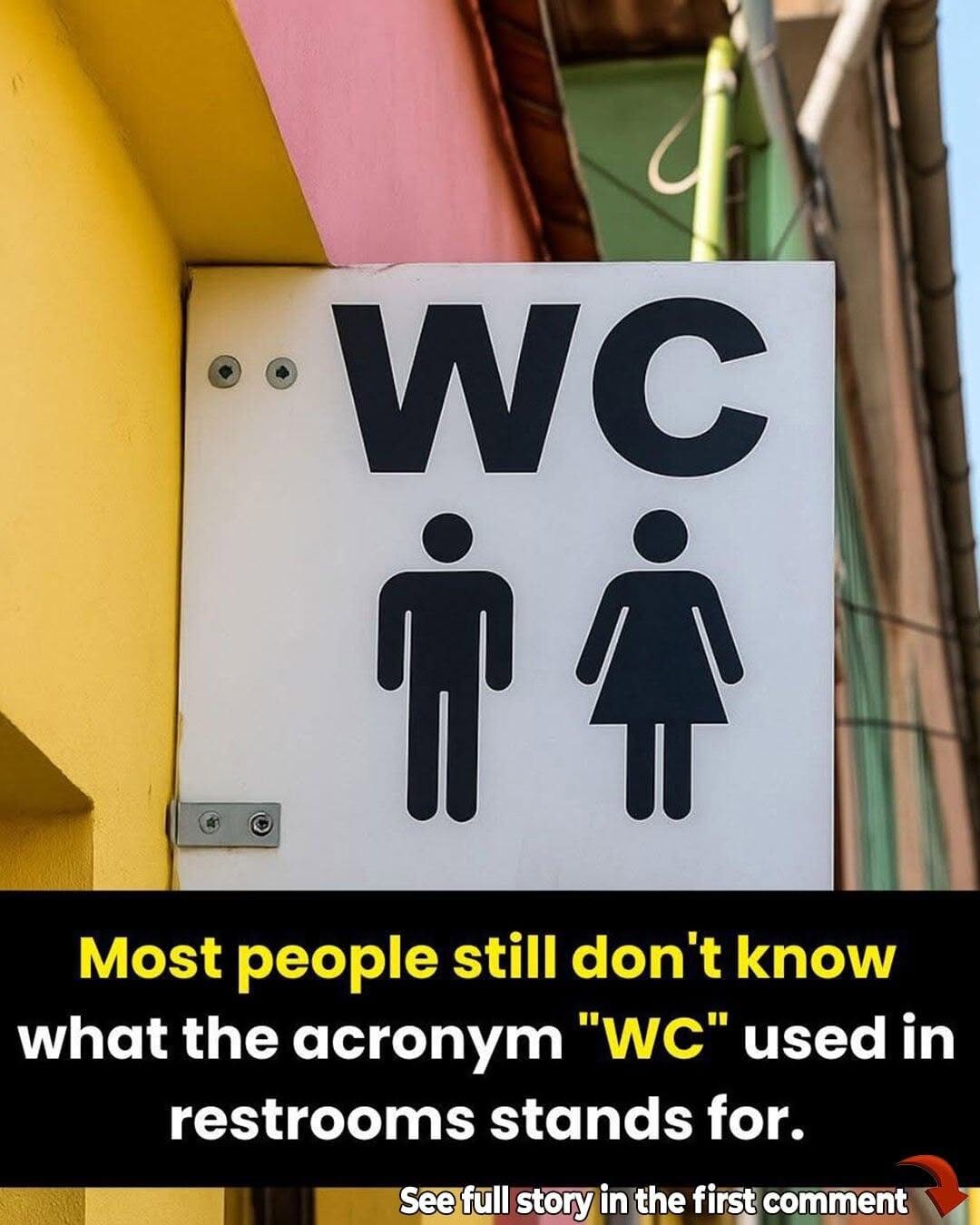 Why You Still See “WC” on Washroom Signs Around the World