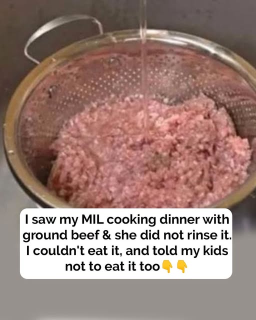Should you rinse mince meat before cooking – experts weigh in