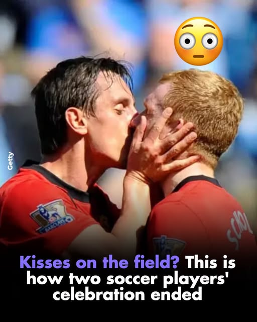 “A hug would have been enough”: the controversy over the kiss between football players Neville and Scholes