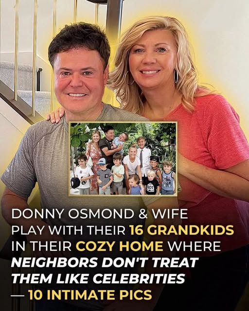 Inside Donny Osmond & Wife’s Home of More than 25 Years Where Neighbors Don’t Treat Him like a Celebrity