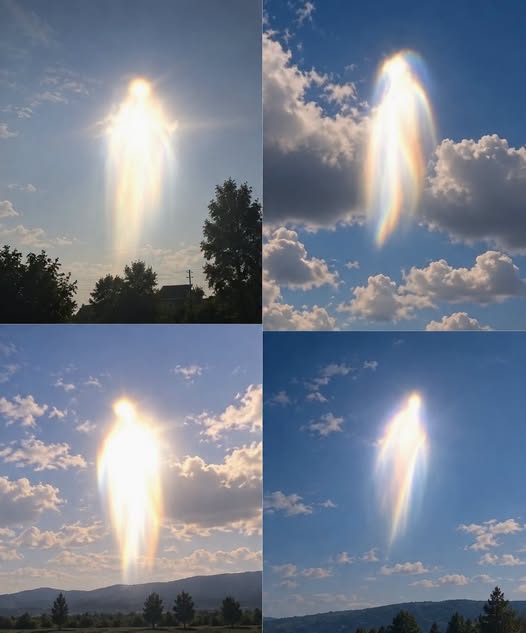Meanwhile over the island of Ikaria in Greece a dazzling bright light apparition has appeared..