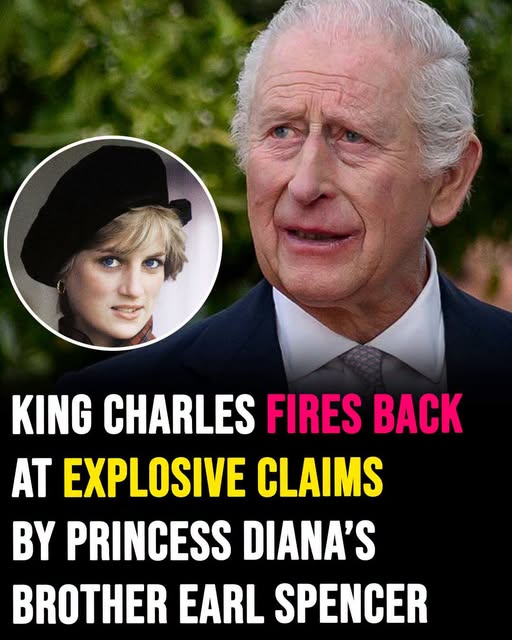 King Charles fires back at explosive claims by Princess Diana’s brother Earl Spencer