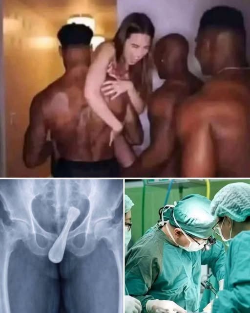 Young woman hospitalized after being penitentiated…