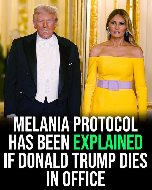 What happens to Melania if Donald Trump dies in office? The protocol explained