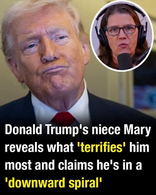 Donald Trump’s niece Mary reveals what ‘terrifies’ him most and claims he’s in a ‘downward spiral’