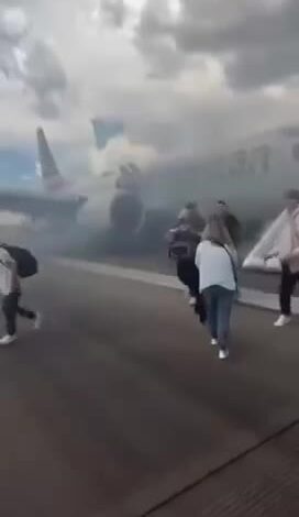 BREAKING Passenger Plane Crashes Moments After Takeoff Rescue Crews Rush to the Scene